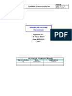 Procedure D'actions Preventives