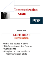 Lecture 1 Communication-Skills