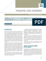 SB - Pediatrict Vocal Nodule