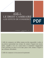 Droit Cambiaire - PPSX