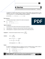 Squence and Series Theory PDF