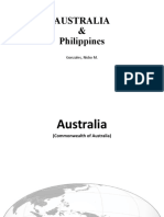 Australia & Philippines: Gonzales, Nicko M