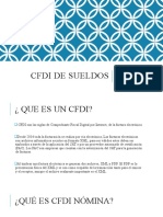 Cfdi de Sueldos