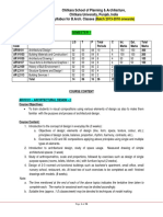 Chitkara School of Planning & Architecture, Chitkara University, Punjab, India Syllabus For B.Arch. Classes (Batch 2013-2018 Onwards)