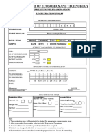 Comprehensive Exam Registration Form Updated 1