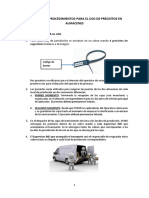 Protocolo para Precintos de Seguridad - Almacenes