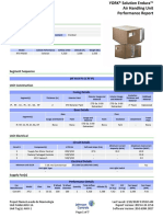 AHU-1. Performance Report