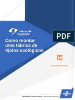 Como Montar Uma Fábrica de Tijolos Ecológicos PDF