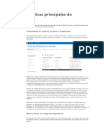 Características Principales de Exchange