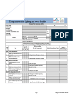 LIGHTING AND POWER CHECKLIST Rev 3