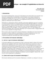 Le Document Authentique