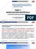 Tema 1. Modelización Geotécnica - Introducción