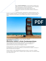 Arte Contemporânea Word