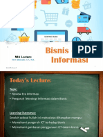 .HA MIA Lecture - Bisnis Di Era Informasi PDF