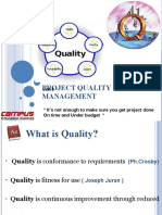 Project Quality Management