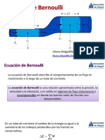 4.1 Ecuacion de Bernoulli