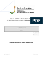 Mathematics P1 May-June 2019 Eng