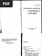 Quesada 1976 Gramatica Quechua Cajamarca Canaris PDF