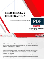 Resistencia y Temperatura