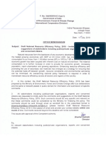 National Resource Efficiency Policy (NREP) 2019) Draft PDF