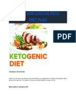 Get Your Custom Keto Diet Plan