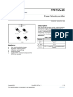 STPS3045C: Power Schottky Rectifier