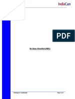 ,QGLD&DQ (Gxfdwlrq3Yw/Wg: No Dues Checklist (NDC)