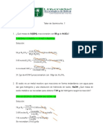 Taller de Quimica No 7