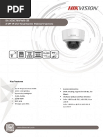 DS-2CD2735FWD-IZS 3 MP IR Vari-Focal Dome Network Camera: Key Features