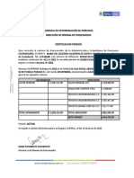 Certificado Pension