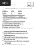 Doane Christian International School Foundation Inc.: Score