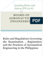 Implementing Rules and Regulation (PD 1570)