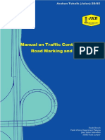 Manual On Traffic Control Devices: Road Marking and Dileanation