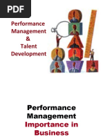 Performance Management & Talent Development