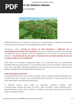 Desmembramento de Terreno Urbano Requerimento Cartorio Imoveis PDF