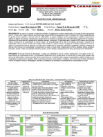 PROYECTO DE APRENDIZAJE 1er GRADO A