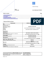 Transmissions For Off-Road Equipment (Off-Road Vehicles, Special Vehicles, Lift Truck) List of Lubricants TE-ML 03