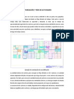 Sectorización y Tren de Actividades