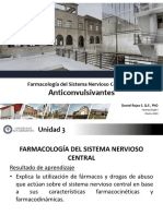 Clase 16 Farmacología Del SNC V - Anticonvulsivantes PDF