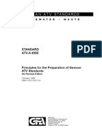 German Atv Standards: Standard ATV-A 400E