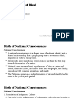 007 Birth of The National Conciousness