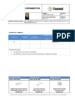 7 - Procedimiento de Montaje de Equipos e Instrumentacion