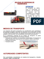 05 Contabilidad de Industrias de Servicios Transporte