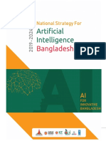 Draft - Mastering National Strategy For Artificial Intellgence - Bangladesh