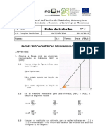 Ficha de Trabalho 2 - Revisão Da Trigonometria