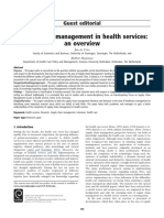 Supply Chain Management in Health Servic PDF