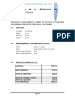 INFORME DE CORTE Ccorimarca