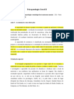 Aula 9 - PGII - A Orientação e Suas Alterações