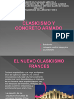 Clasicismo y Concreto Armado