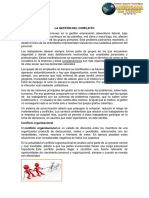 Unidad 3 - Sesión 12 Gestión Del Conflicto